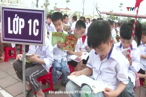 Ngày hội đọc sách năm 2025 tại huyện Triệu Sơn