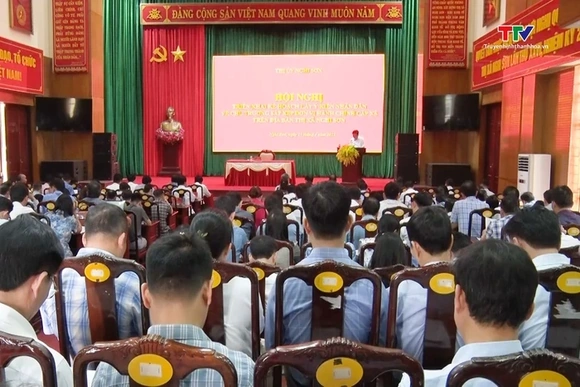 Thị xã Nghi Sơn triển khai kế hoạch lấy ý kiến Nhân dân về chủ trương sắp xếp đơn vị hành chính cấp 