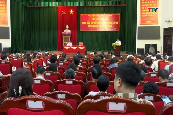 Huyện Thọ Xuân triển khai kế hoạch lấy ý kiến Nhân dân về chủ trương sắp xếp đơn vị hành chính cấp x