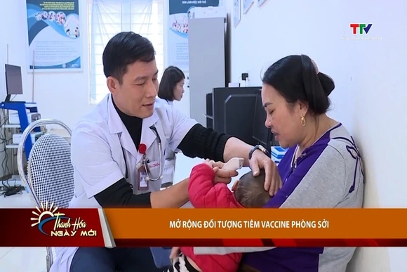 Mở rộng đối tượng tiêm vaccine phòng sởi