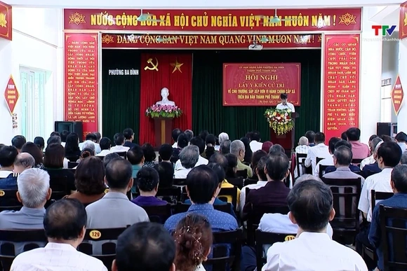 Đồng thuận trước chủ trương sáp nhập đơn vị hành chính cấp xã