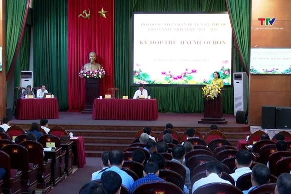 Huyện Bá Thước thông qua các Nghị quyết về chủ trương sắp xếp đơn vị hành chính cấp xã