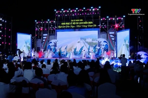 Lễ hội Du lịch biển Nghi Sơn năm 2025 khai mạc vào tối 24/4