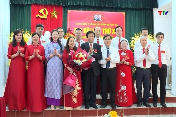 Đại hội Đảng bộ Công ty Cổ phần xây lắp Điện lực Thanh Hóa