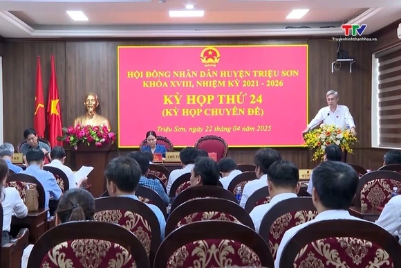 Hội đồng nhân dân huyện Triệu Sơn thông qua chủ trương sắp xếp đơn vị hành chính cấp xã
