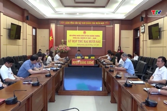 Mới đây, Hội đồng Nhân dân huyện Hoằng Hóa đã tổ chức kỳ họp để thông qua chủ trương sắp xếp đơn vị 