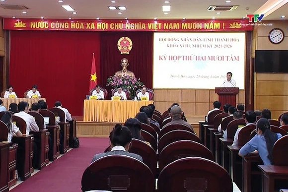 Kỳ họp thứ 28, Hội đồng nhân dân tỉnh khóa XVIII, nhiệm kỳ 2021 - 2026