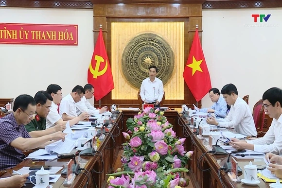 Phiên họp thứ 2 Ban chỉ đạo 57 cấp tỉnh