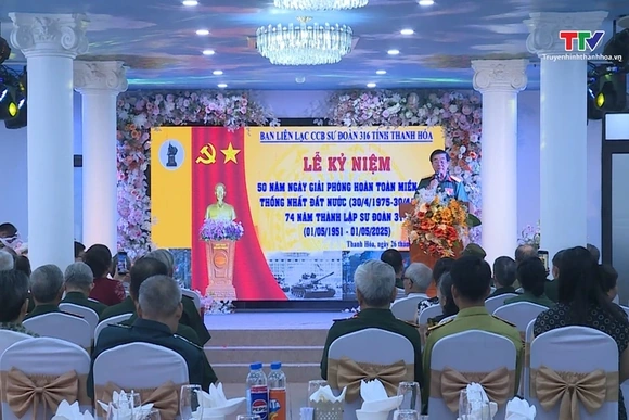 Sư đoàn 316 tỉnh Thanh Hoá gặp mặt truyền thống