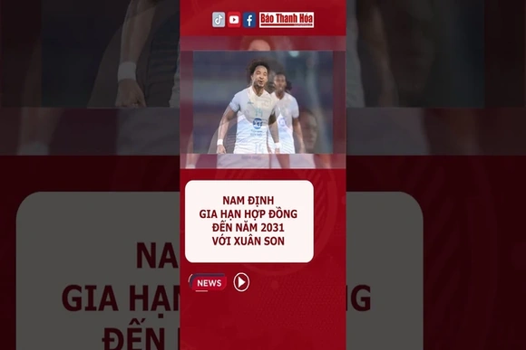 Nam Định gia hạn hợp đồng đến năm 2031 với Xuân Son