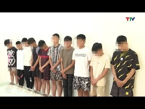 Tạm giữ hình sự đối với các đối tượng gây rối trật tự công cộng tại phường Bắc Sơn, thành phố Sầm Sơ