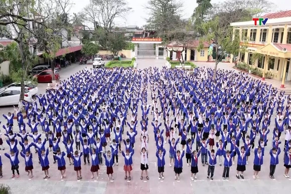 Lan toả phong trào nhảy dân vũ trong trường học