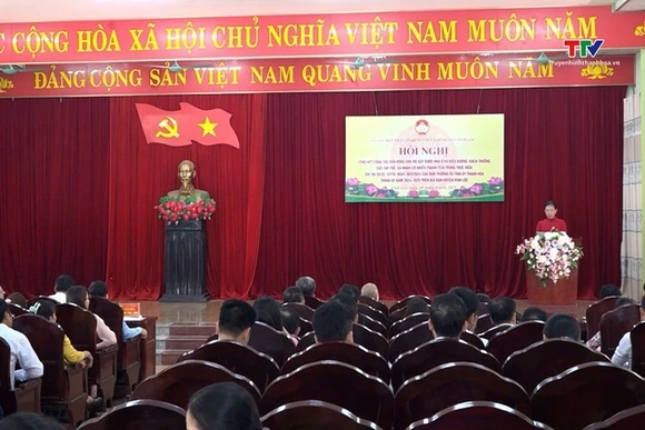 Vĩnh Lộc: Tổng kết cuộc vận động ủng hộ theo Chỉ thị 22
