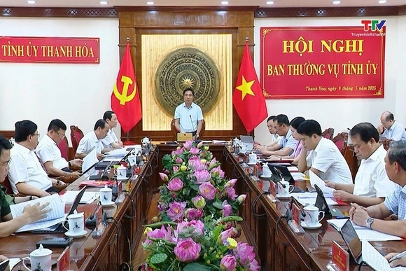 Ban Thường vụ Tỉnh ủy thông qua Đề án sắp xếp, hợp nhất Báo Thanh Hóa và Đài Phát thanh – Truyền hìn