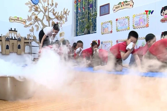 Trang bị kỹ năng sống an toàn cho trẻ mầm non
