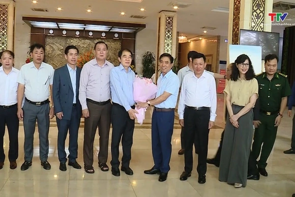 Đoàn đại biểu cấp cao tỉnh Hủa Phăn kết thúc tốt đẹp chuyến thăm và làm việc tại Thanh Hóa