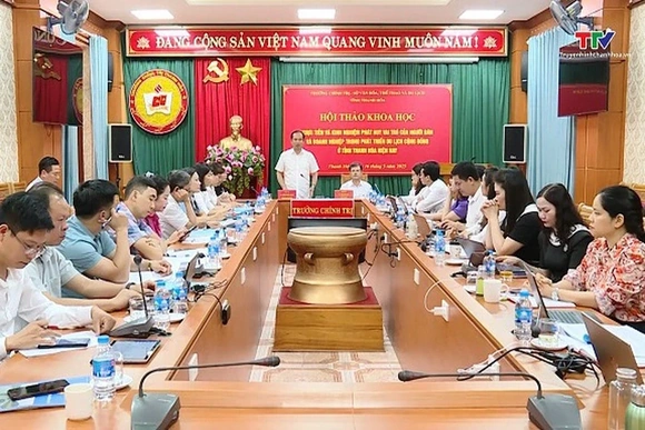 Hội thảo khoa học phát huy vai trò của người dân và doanh nghiệp trong phát triển du lịch cộng đồng