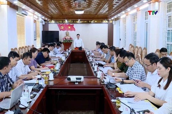 Phó Chủ tịch Ủy ban Nhân dân tỉnh Mai Xuân Liêm kiểm tra công tác sắp xếp đơn vị hành chính cấp xã t