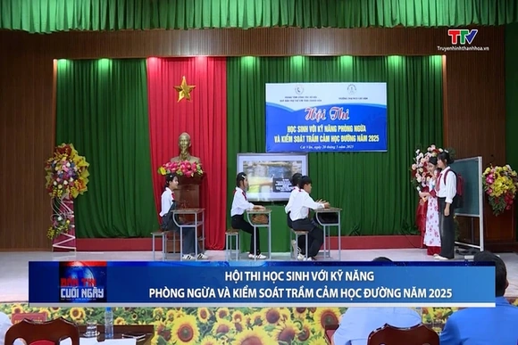 Hội thi học sinh với kỹ năng phòng ngừa và kiểm soát trầm cảm học đường năm 2025