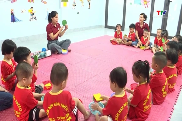 Nâng cao chất lượng giáo dục tại các nhóm trẻ mầm non tư thục