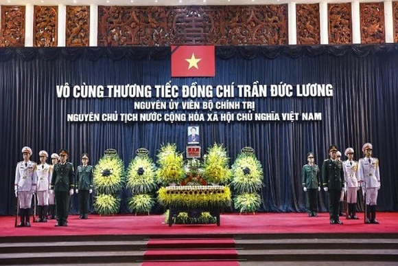 Cử hành trọng thể Lễ Quốc tang nguyên Chủ tịch nước Trần Đức Lương