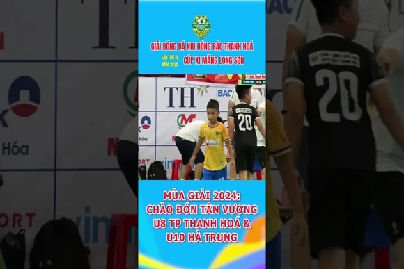 Mùa giải 2024 chào đón tân vương U8 TP Thanh Hoá và U10 Hà Trung