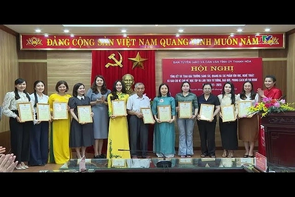 Trao giải sáng tác, quảng bá tác phẩm về chủ đề 