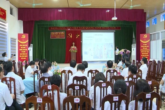 Hội thảo tăng cường năng lực y tế tại Bệnh viện đa khoa huyện Yên Định