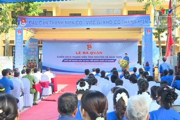 Ra quân Chiến dịch thanh niên tình nguyện hè năm 2025