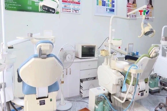 Triệu Sơn: Không có giấy phép hoạt động, nhiều cơ sở nha khoa bị đình chỉ