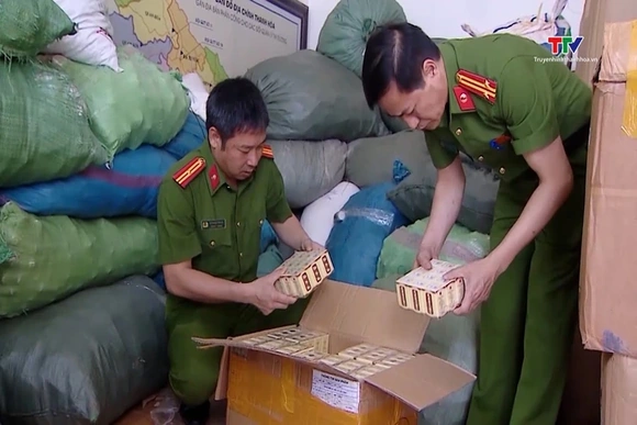 Thanh Hóa: Phát hiện, xử lý 75 vụ buôn lậu, gian lận thương mại và hàng giả sau 20 ngày ra quân cao 