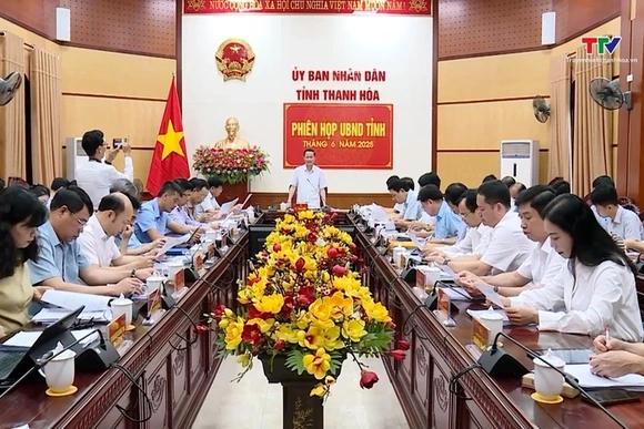 Phiên họp UBND tỉnh tháng 6