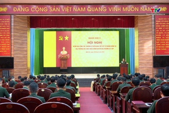 Quân khu 4: Sẵn sàng vận hành Cơ quan quân sự địa phương