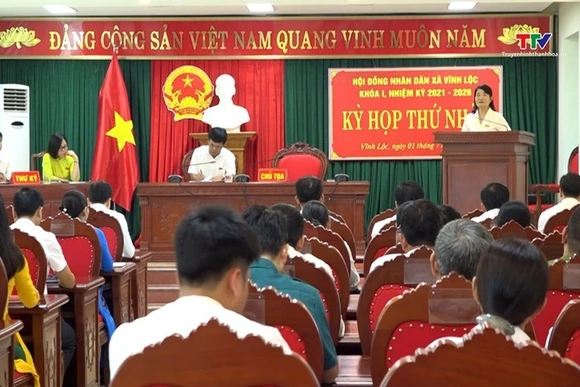 Vĩnh Lộc: Vận hành thử nghiệm chính quyền địa phương 2 cấp