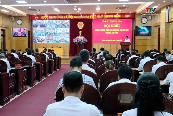 Sơ kết Chương trình “Xóa nhà tạm, nhà dột nát” trên địa bàn tỉnh Thanh Hóa