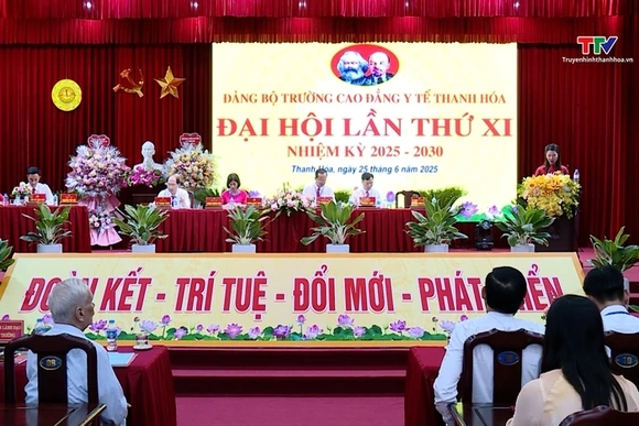 Trường Cao đẳng Y tế Thanh Hoá tổ chức Đại hội nhiệm kỳ 2025 – 2030