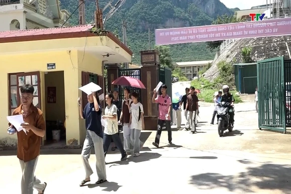 Huyện Mường Lát, tỉnh Thanh Hoá đảm bảo an toàn kỳ thi tốt nghiệp THPT 2025