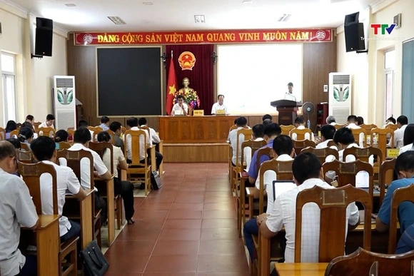Kỳ họp thứ 22, Hội đồng Nhân dân huyện Thường Xuân khóa XXI