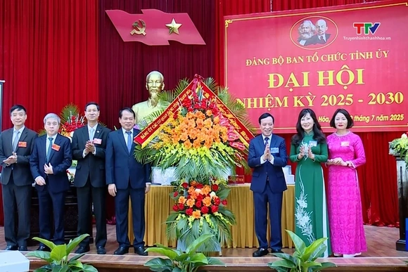 Đại hội Đảng bộ Ban Tổ chức Tỉnh uỷ nhiệm kỳ 2025 - 2030