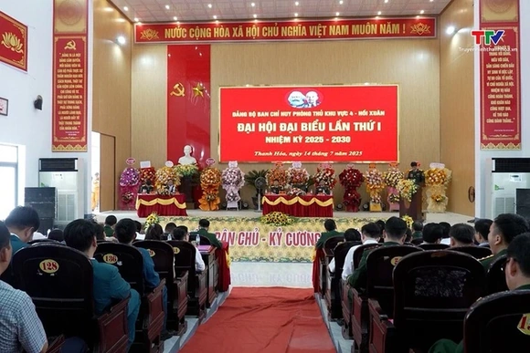 Đại hội Đảng bộ Ban Chỉ huy Phòng thủ khu vực 4 - Hồi Xuân lần thứ nhất