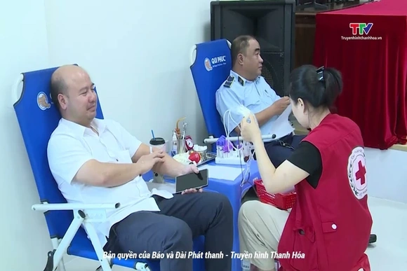 Sở Công thương Thanh Hoá tổ chức hiến máu nhân đạo