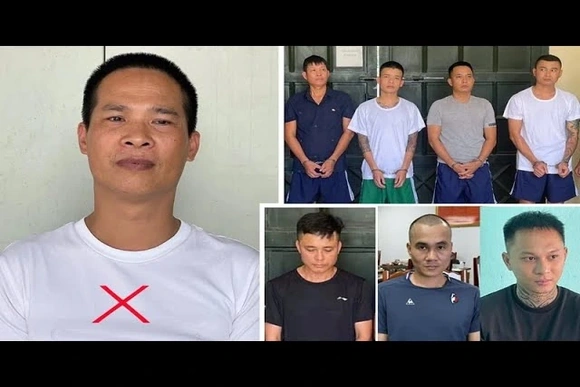 Tạm giữ hình sự 8 đối tượng trong băng, ổ nhóm tội phạm do Bùi Quốc Ý cầm đầu