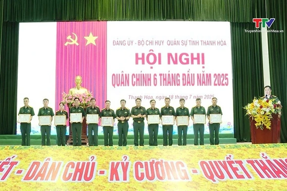 Hội nghị Quân chính 6 tháng đầu năm 2025
