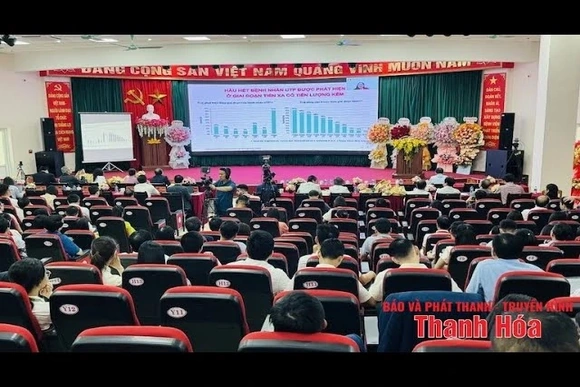 Bệnh viện Ung bướu tỉnh Thanh Hoá ký kết biên bản ghi nhớ hợp tác quốc tế và hội thảo khoa học quốc 