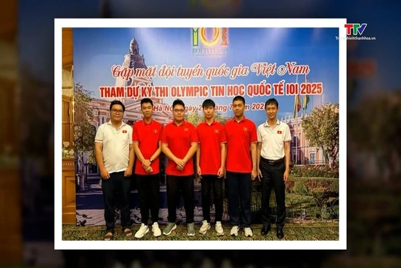 Việt Nam vào Top 8 thế giới Olympic Tin học quốc tế 2025