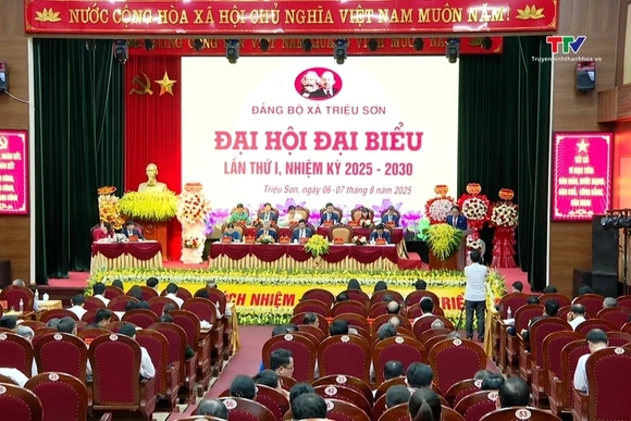 Đại hội đại biểu đảng bộ xã Triệu Sơn lần thứ I, nhiệm kỳ 2025 – 2030