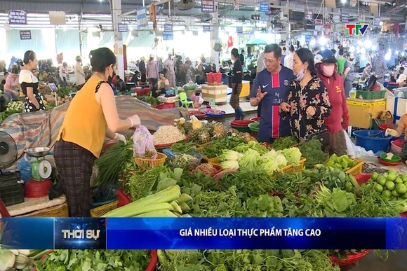 Giá nhiều loại thực phẩm tăng cao