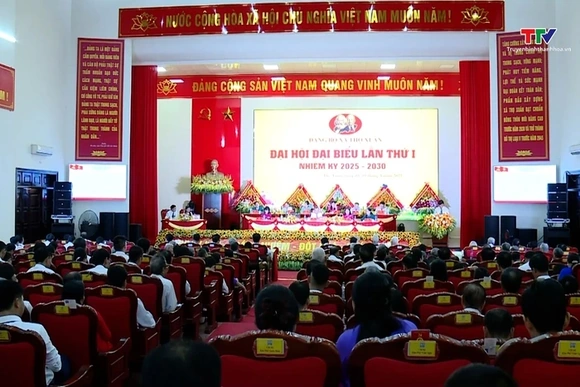 Đại hội đại biểu Đảng bộ xã Thọ Xuân lần thứ I, nhiệm kỳ 2025-2030