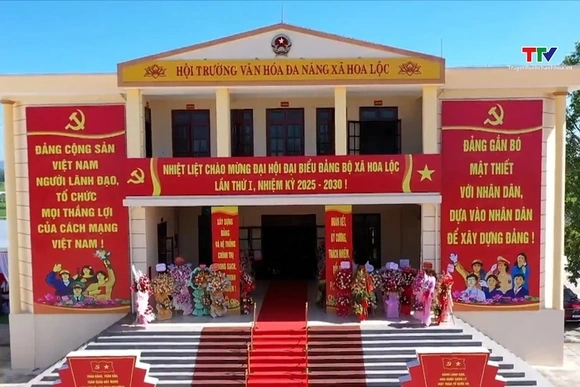 Đại hội Đảng bộ xã Hoa Lộc lần thứ I, nhiệm kỳ 2025-2030