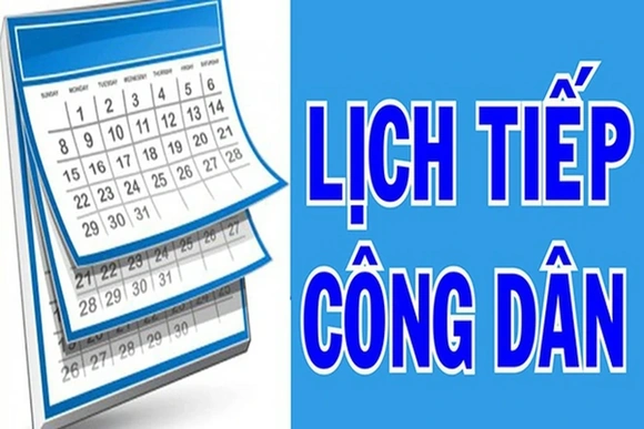 Thông báo: Thay đổi thời gian tiếp công dân định kỳ tháng 8 năm 2025
